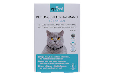 Image of OptiPet PET Ungezieferhalsband für Katzen reflektierend