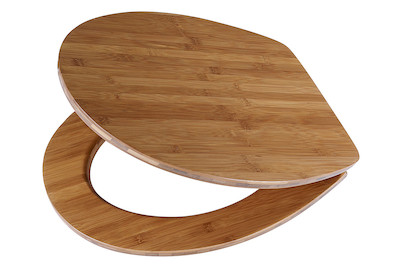 Image of diaqua® WC-Sitz Lyon Slow Down Dark Bamboo bei JUMBO