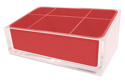 Image of Schminkablage Rainbow rot bei JUMBO