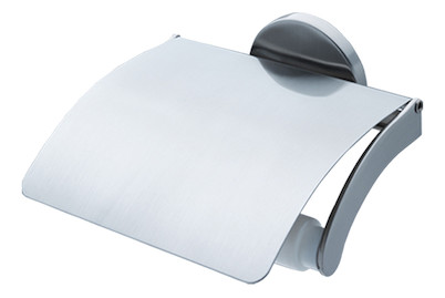 Image of Roma WC-Papierhalter mit Deckel verchr.