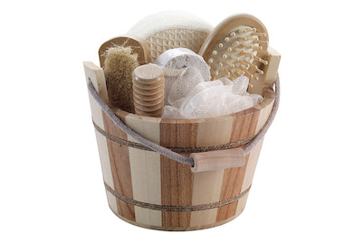 Image of Body Vital Wellnessset im Holzbottich bei JUMBO