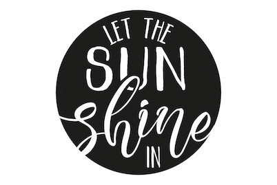 Image of Label SUN shine , 4,5cm ø, SB-Btl 1Stück bei JUMBO