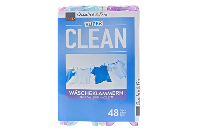 Image of Super Clean Wäscheklammern, 48 Stück bei JUMBO