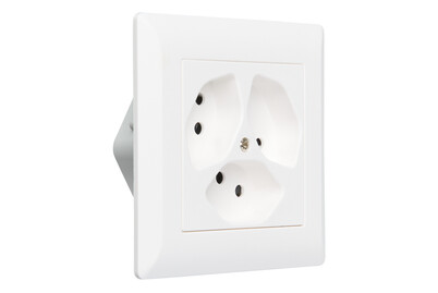 Image of Kallysto UP Steckdose 3x Typ13 weiss bei JUMBO