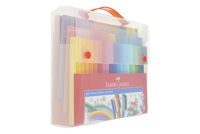 Image of Faber Castell Filzstife-Set Connector 80-teilig bei JUMBO