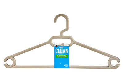 Image of Super Clean Shirtbügel, 4 Stück bei JUMBO