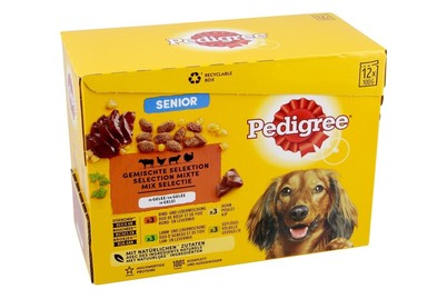 Image of Pedigree Senior Huhn+Rind 12x100G bei JUMBO