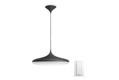 Image of Philips Hue LED Pendelleuchte Cher 4076130P7, 3000lm, Schwarz (inklsuive Dimmschalter) bei JUMBO