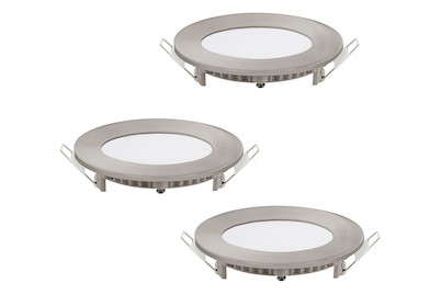 Image of Eglo Einbauspot Ø85 nickel-matt Fueva-C bei JUMBO