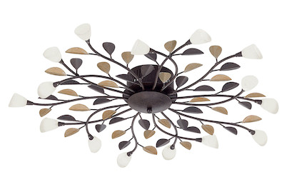 Image of Eglo Wand-/Deckenleuchte braun Campania bei JUMBO