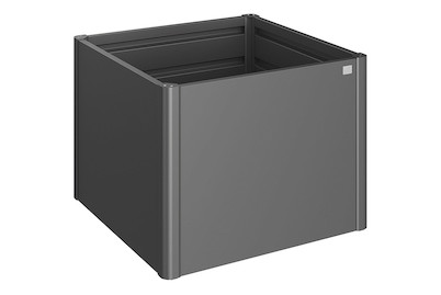 Image of Biohort Hochbeet Preston (102x102x77cm), Stahlblech Dunkelgrau bei JUMBO