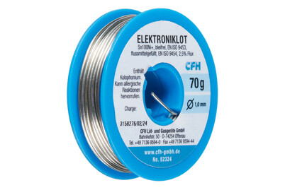 Image of Elektroniklot WL 324 bleifrei 70g bei JUMBO