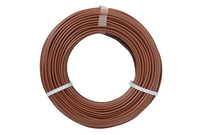Image of T-Draht 2.5mm2 50m braun bei JUMBO