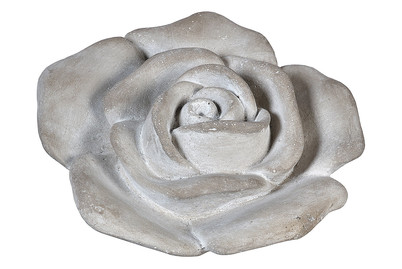 Image of Rose Flora Ø17x5CM grau