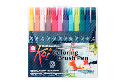 Image of KOI Brush PenSet 12 Stk bei JUMBO