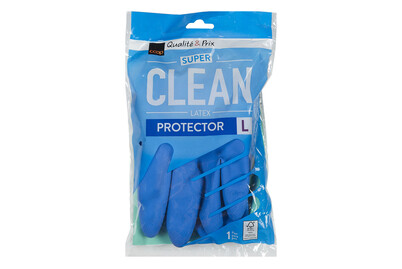 Image of Super Clean Handschuhe Protector FSC blau L, 1 Paar bei JUMBO