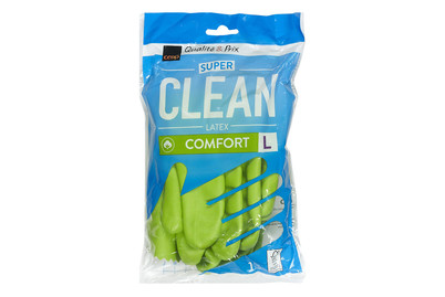 Image of Super Clean Handschuhe Comfort FSC grün L, 1 Paar bei JUMBO