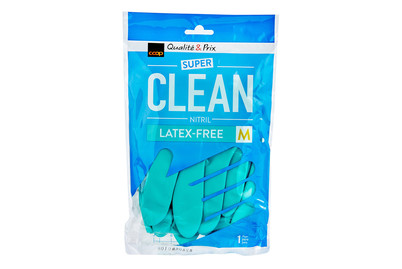 Image of Super Clean Handschuhe Latex-Free mint M, 1 Paar bei JUMBO
