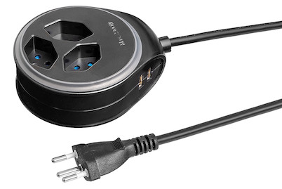 Image of Steckleiste 3xT13 1.5m sw/silber 2 USB bei JUMBO