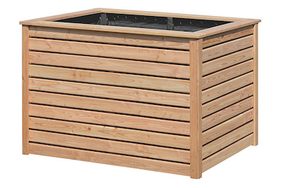 Image of Oecoplan Hochbeet aus Holz (125x85x80cm), Holz Natur bei JUMBO