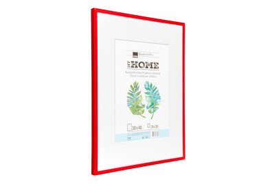 Image of Kunststoffrahmen L1 30x40 rot bei JUMBO