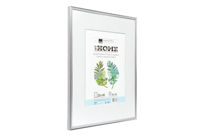 Image of Kunststoffrahmen L1 30x40 silber bei JUMBO