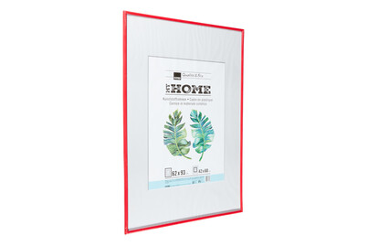 Image of Kunststoffrahmen L1 62x93 rot bei JUMBO