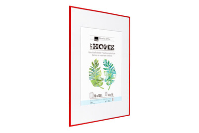 Image of Kunststoffrahmen L1 70x100 rot bei JUMBO