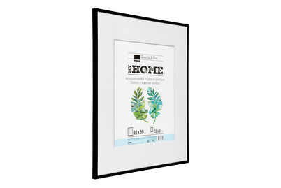 Image of Kunststoffrahmen L1 40x50 schwarz bei JUMBO