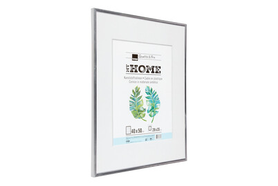 Image of Kunststoffrahmen L1 40x50 silber bei JUMBO