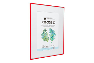 Image of Kunststoffrahmen L1 60x80 rot bei JUMBO