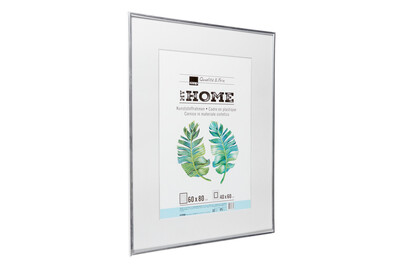 Image of Kunststoffrahmen L1 60x80 silber bei JUMBO