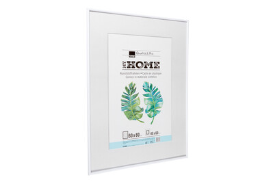 Image of Kunststoffrahmen L1 60x80 weiss bei JUMBO