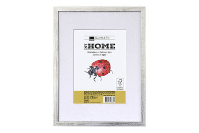 Image of Holzrahmen L34 18x24 silber bei JUMBO