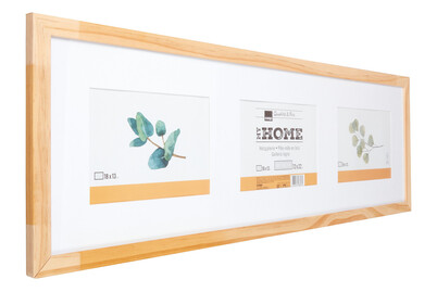 Image of Holz-Galerie 3 Fotos 22x72 natur bei JUMBO