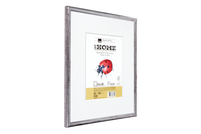 Image of Holzrahmen L3 24x30 silber bei JUMBO