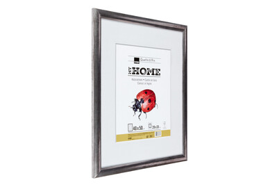 Image of Holzrahmen L3 40x50 silber bei JUMBO