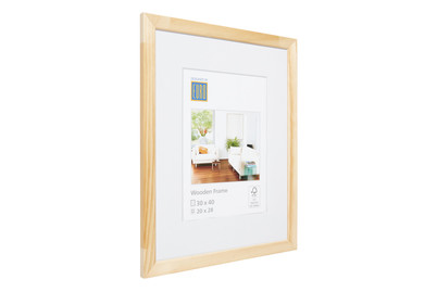 Image of Holzrahmen L9 30x40 natur bei JUMBO