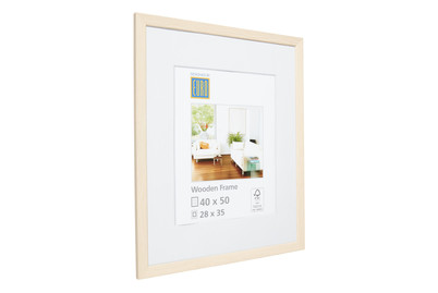 Image of Holzrahmen L9 40x50 creme bei JUMBO
