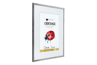 Image of Holzrahmen L34 60x80 silber bei JUMBO