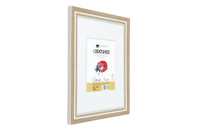 Image of Holzrahmen L1 20x30 weiss/silber bei JUMBO