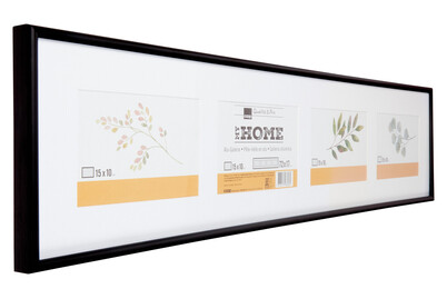 Image of ALU-Galerie 4 Fotos 17x72 schwarz bei JUMBO