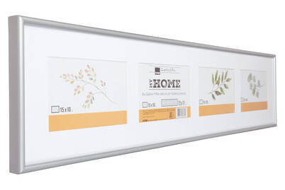 Image of ALU-Galerie 4 Fotos 17x72 silber bei JUMBO