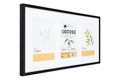 Image of ALU-Galerie 3 Fotos 22x42 schwarz bei JUMBO