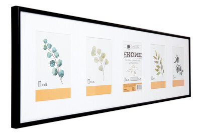 Image of ALU-Galerie 5 Fotos 22x72 schwarz bei JUMBO