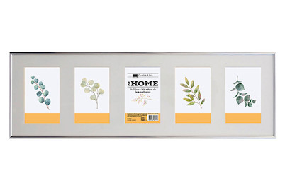 Image of ALU-Galerie 5 Fotos 22x72 silber bei JUMBO