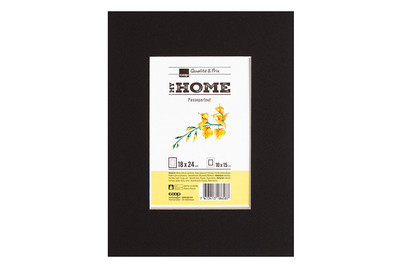 Image of Passepartout 18x24 schwarz bei JUMBO
