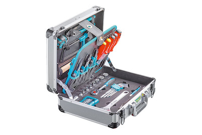 Image of Technocraft Alu-Werkzeugkoffer PRO Compact 106-teilig bei JUMBO