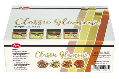 Image of Maya-Gold Set Classic Glamour, 7-teili bei JUMBO