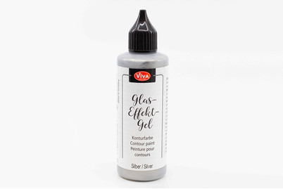 Image of Glas-Effekt-Gel Kontur 82 ml - Silber bei JUMBO